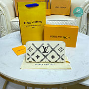Louis Vuitton Monogram Unplant Brodelly Zippy Wallet 19.5x10.5x2.5cm - 4