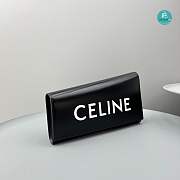 Celine Asymetric Clutch In Shiny Calfskin With Celine Print 31.5 X 17 X 4 CM - 6