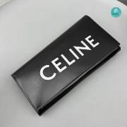 Celine Asymetric Clutch In Shiny Calfskin With Celine Print 31.5 X 17 X 4 CM - 2