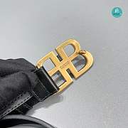 Gucci x Balenciaga The Hacker Project Large BB Belt GOLD-TONE 100x3cm - 6