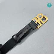 Gucci x Balenciaga The Hacker Project Large BB Belt GOLD-TONE 100x3cm - 4