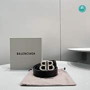 Gucci x Balenciaga The Hacker Project Large BB Belt Silver-TONE 100x3cm - 1