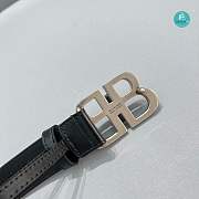 Gucci x Balenciaga The Hacker Project Large BB Belt Silver-TONE 100x3cm - 6