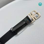 Gucci x Balenciaga The Hacker Project Large BB Belt Silver-TONE 100x3cm - 3