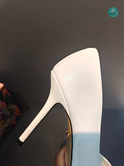 Dolce & Gabbana Bow-detail Satin Pumps In White - 6