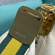 Gucci Attache Small Shoulder Bag In White Leather 35×4.5×30 cm - 2