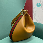 Gucci Attache Small Shoulder Bag In Brown Leather 35×4.5×30 cm - 3