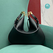 Gucci Attache Small Shoulder Bag In Black Leather 35×4.5×30 cm - 6