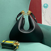 Gucci Attache Small Shoulder Bag In Black Leather 35×4.5×30 cm - 4