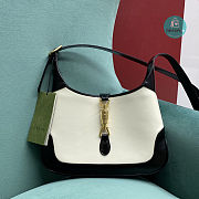 Gucci Jackie 1961 Small Shoulder Bag White/Black 28 x 19 x 4.5cm - 1