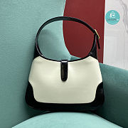 Gucci Jackie 1961 Small Shoulder Bag White/Black 28 x 19 x 4.5cm - 4