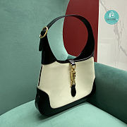 Gucci Jackie 1961 Small Shoulder Bag White/Black 28 x 19 x 4.5cm - 3