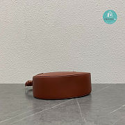 Celine Besace Noeuds Francais Bag Brown 25x8.5x19cm - 2