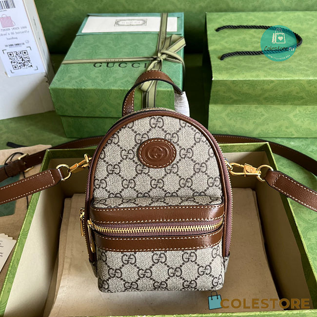 Gucci Multi-function Bag With Interlocking G 15x19x8cm - 1