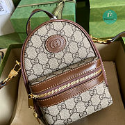 Gucci Multi-function Bag With Interlocking G 15x19x8cm - 6