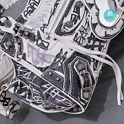 Colestore BALENCIAGA Neo Cagole Graffiti City Small Leather Tote Bag 26x13x8 cm - 4