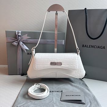 Colestore Balenciaga White Small XX Flap Bag 27X4.8X15.5cm