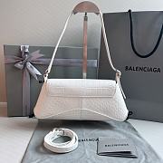 Colestore Balenciaga White Small XX Flap Bag 27X4.8X15.5cm - 5