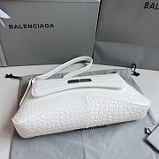 Colestore Balenciaga White Small XX Flap Bag 27X4.8X15.5cm - 6