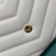 Colestore YSL Wallets On Chain White 13x2x9cm - 3