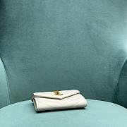 Colestore YSL Wallets On Chain White 13x2x9cm - 2