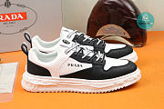 Prada White/Black Sneakers  - 2