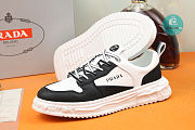 Prada White/Black Sneakers  - 6