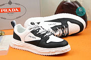 Prada White/Black Sneakers  - 4