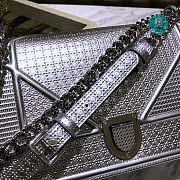 Dior Diorama Metallic Silver 25x10x15cm - 6