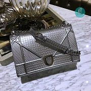 Dior Diorama Metallic Silver 25x10x15cm - 4