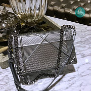 Dior Diorama Metallic Silver 25x10x15cm - 5