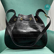 YSL Black 'paris Vii Large' Shoulder Bag 43x1x33cm - 3
