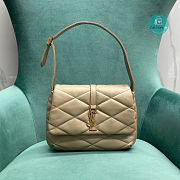 YSL 57 Hobo Bag Beige 24x5.5x18cm - 1