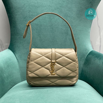 YSL 57 Hobo Bag Beige 24x5.5x18cm