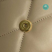 YSL 57 Hobo Bag Beige 24x5.5x18cm - 4