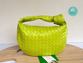 Bottega Veneta Green Teen Jodie Bag 36x21x13cm