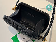 Bottega Veneta Knot On Strap Black 717623 20x12x5x5cm  - 6
