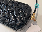 Bottega Veneta Knot On Strap Black 717623 20x12x5x5cm  - 3