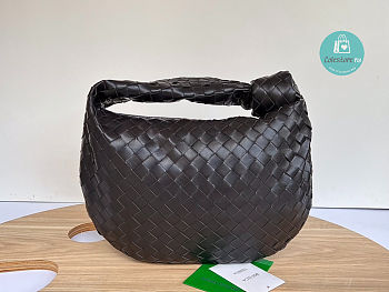 Bottega Veneta Black Jodie Bag 36x21x13cm