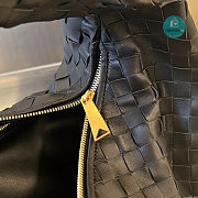 Bottega Veneta Small Jodie Black 600261 48x40x16cm  - 5