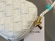 Bottega Veneta Knot On Strap White 717623 20x12x5x5cm  - 3