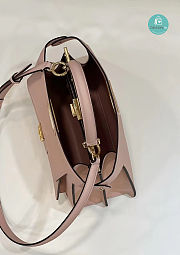 Fendi Pink Peekaboo Iseeu Medium Tote Bag 33.5x13x25.5cm - 6