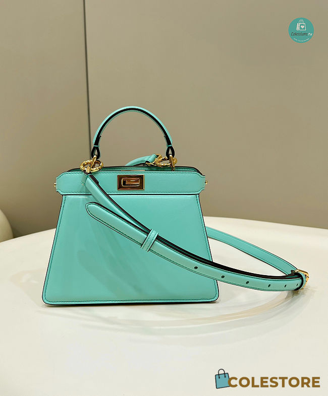 Fendi Peekaboo Iseeu Petite Blue 20x11x15cm - 1