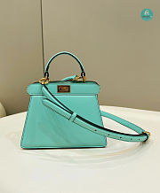 Fendi Peekaboo Iseeu Petite Blue 20x11x15cm - 1