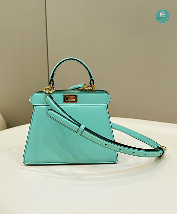 Fendi Peekaboo Iseeu Petite Blue 20x11x15cm
