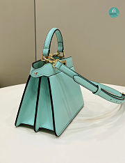 Fendi Peekaboo Iseeu Petite Blue 20x11x15cm - 6