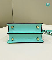 Fendi Peekaboo Iseeu Petite Blue 20x11x15cm - 5