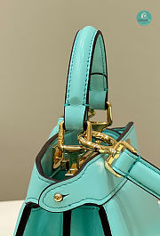 Fendi Peekaboo Iseeu Petite Blue 20x11x15cm - 3