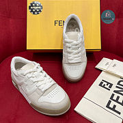 Fendi Match Low Tops In White Suede size 35-40  - 4