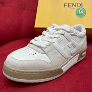 Fendi Match Low Tops In White Suede size 35-40  - 2